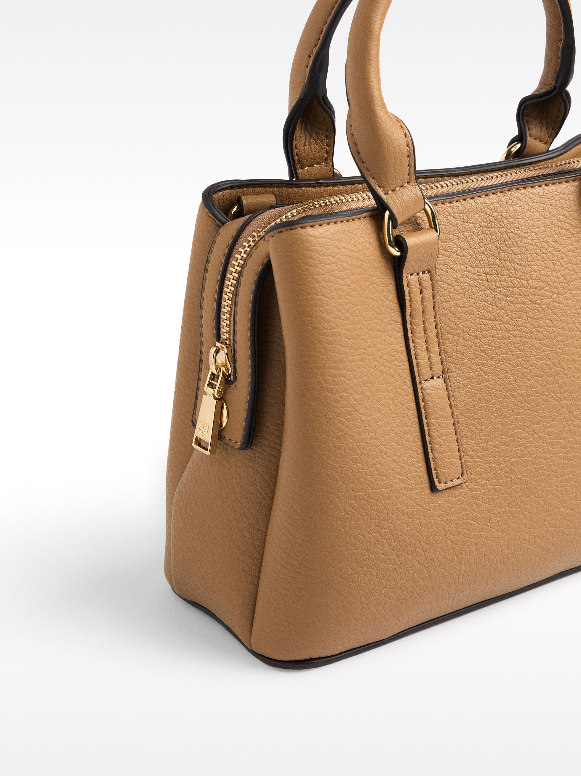Cartera Tote Con Bandolera