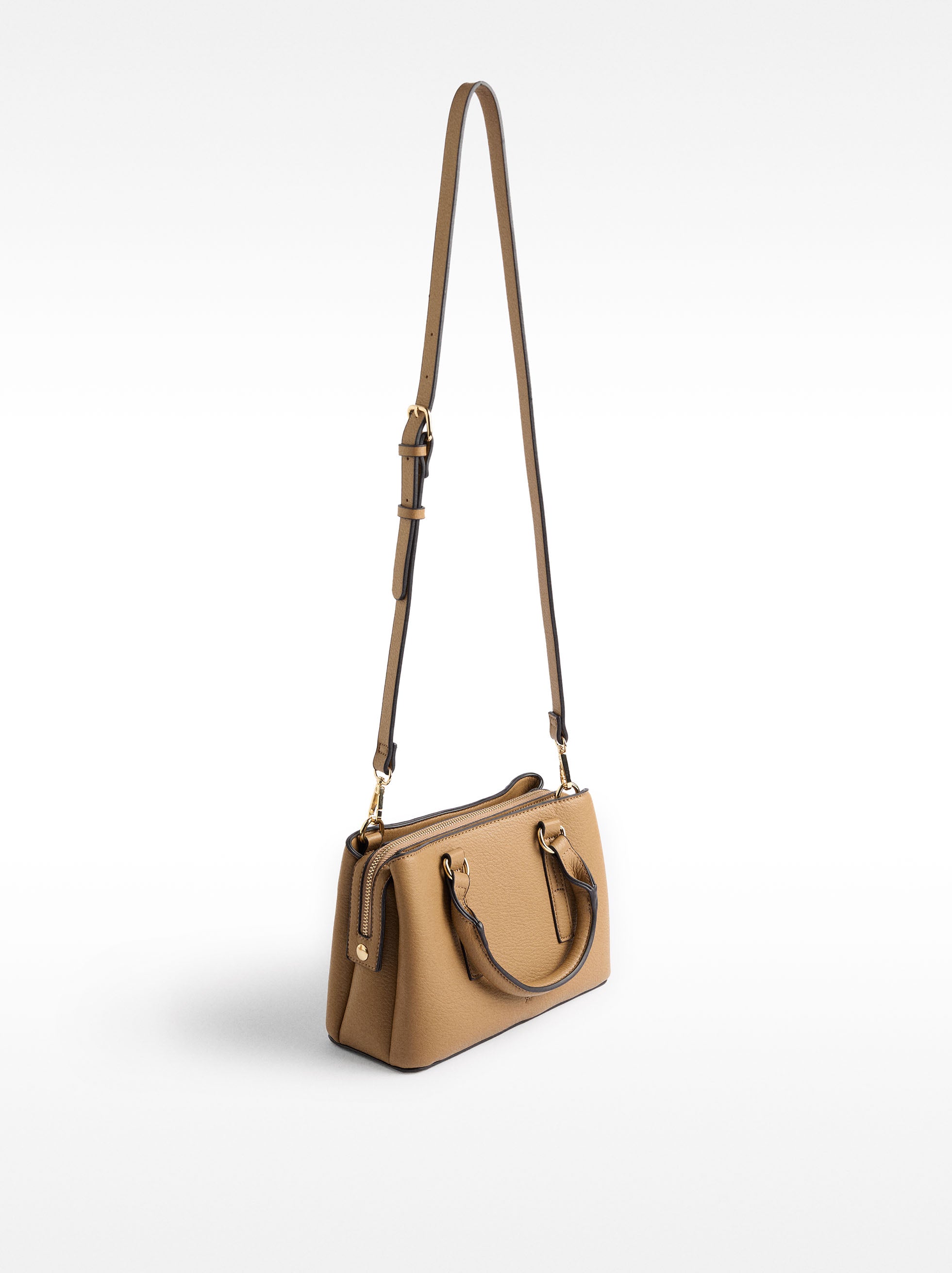 Cartera Tote Con Bandolera