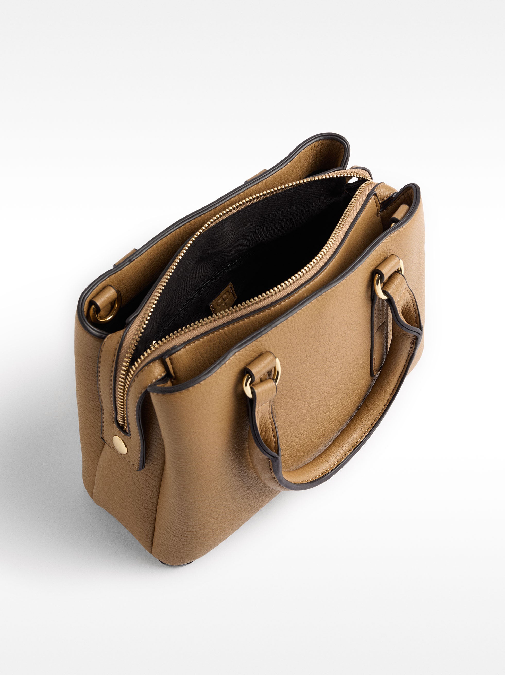 Cartera Tote Con Bandolera