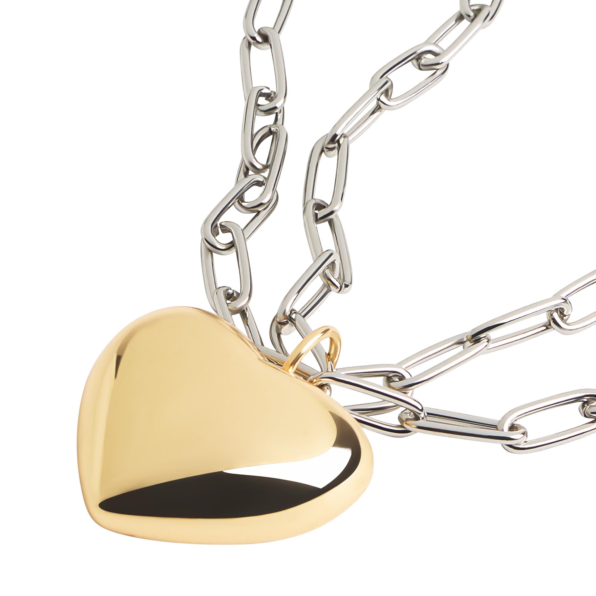 Collar Corto Con Corazón