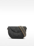 Cartera Bandolera De Nylon Con Colgante
