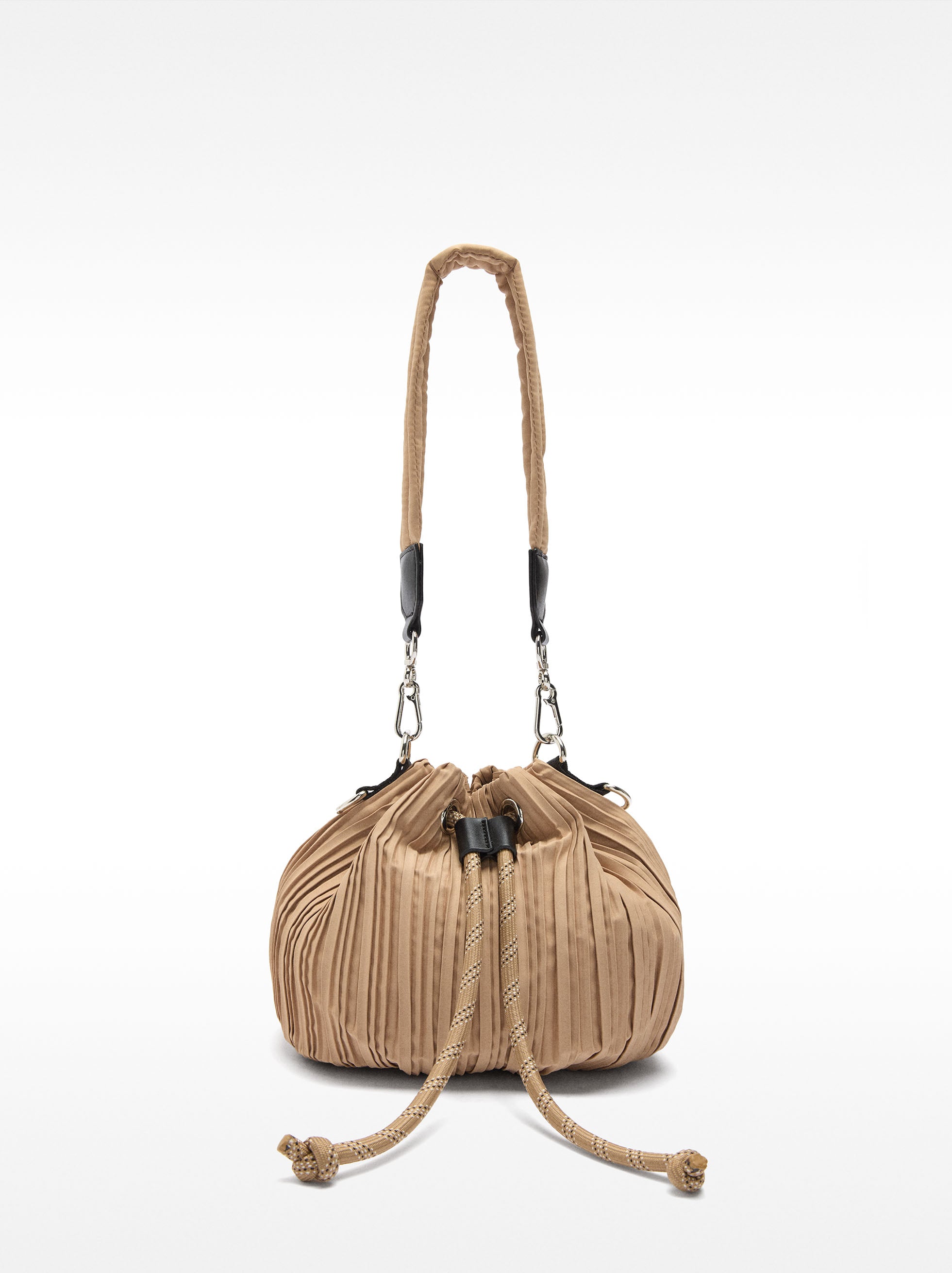 Cartera Bucket Plisado