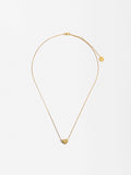 Collar Colgante De Corazón Con Circonitas - Plata De Ley 925