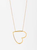 Collar Corto Corazón - Plata De Ley 925