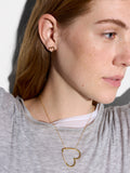 Collar Corto Corazón - Plata De Ley 925