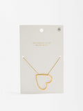 Collar Corto Corazón - Plata De Ley 925