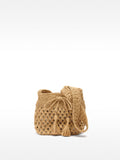 Bolso Bombonera Efecto Rafia