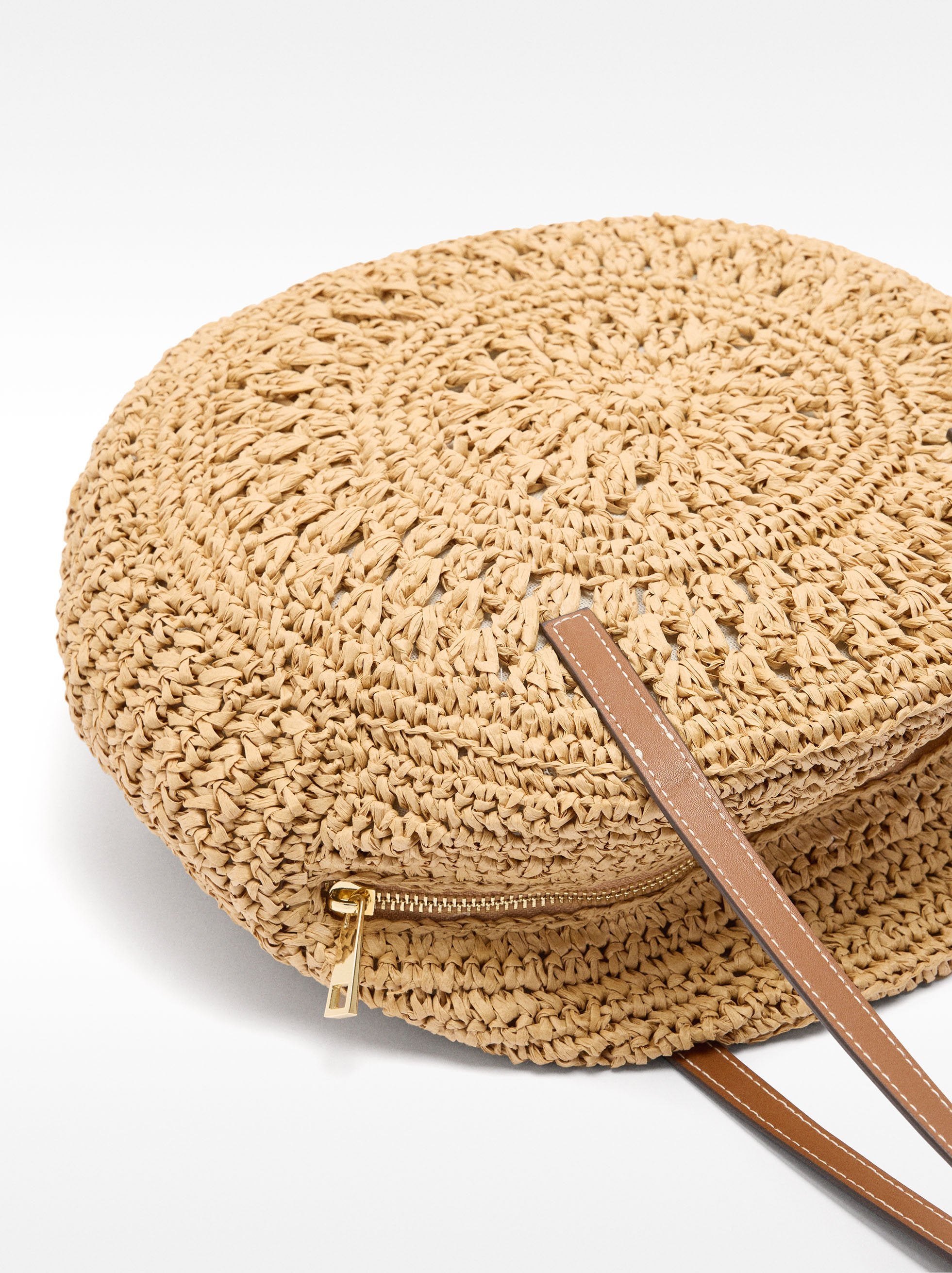 Bolso Shopper Efecto Rafia