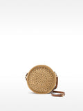 Bolso De Bandolera Efecto Rafia