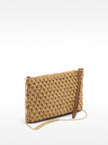 Bolso De Mano Efecto Rafia