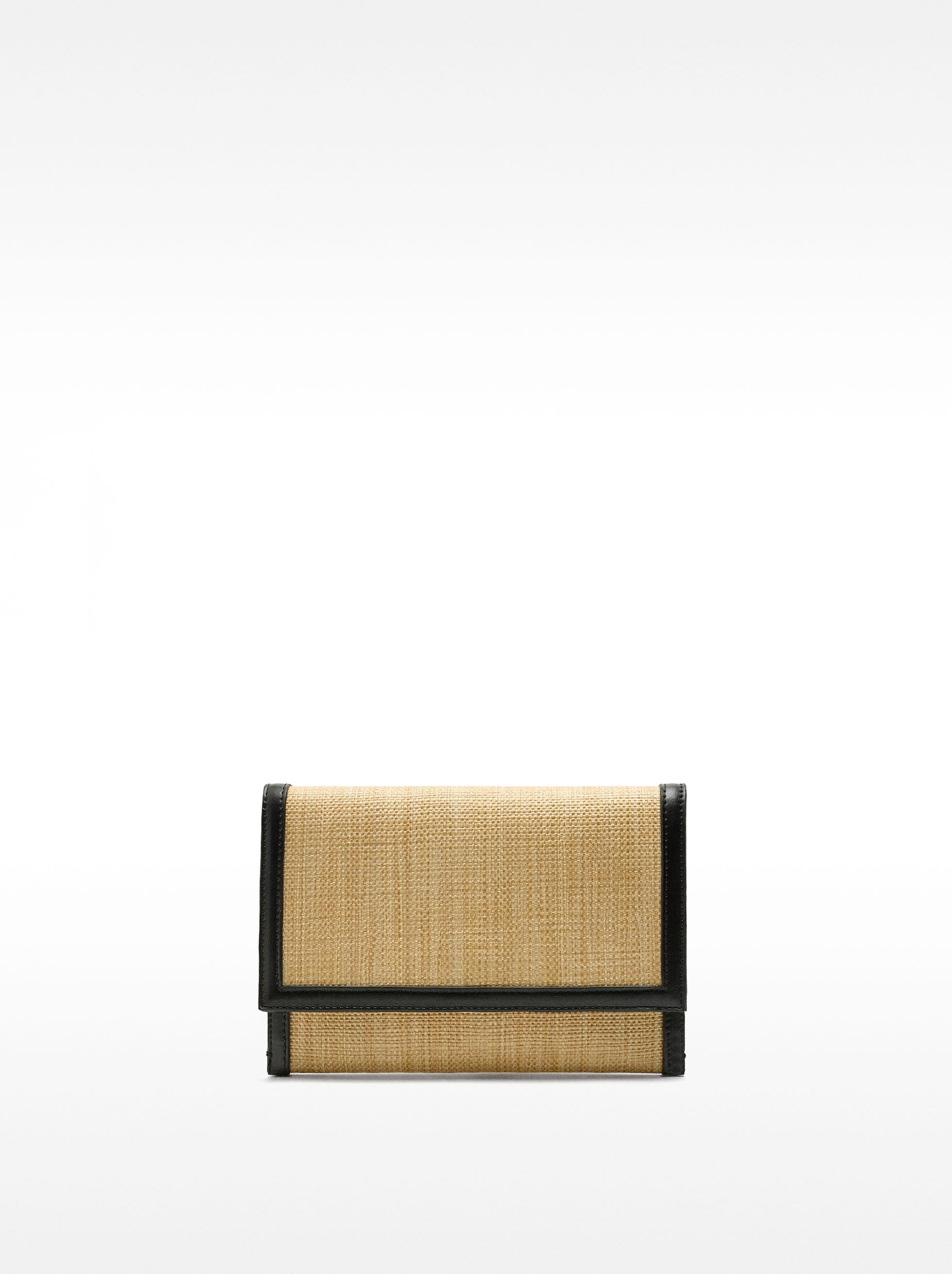 Cartera De Fiesta Efecto Rafia