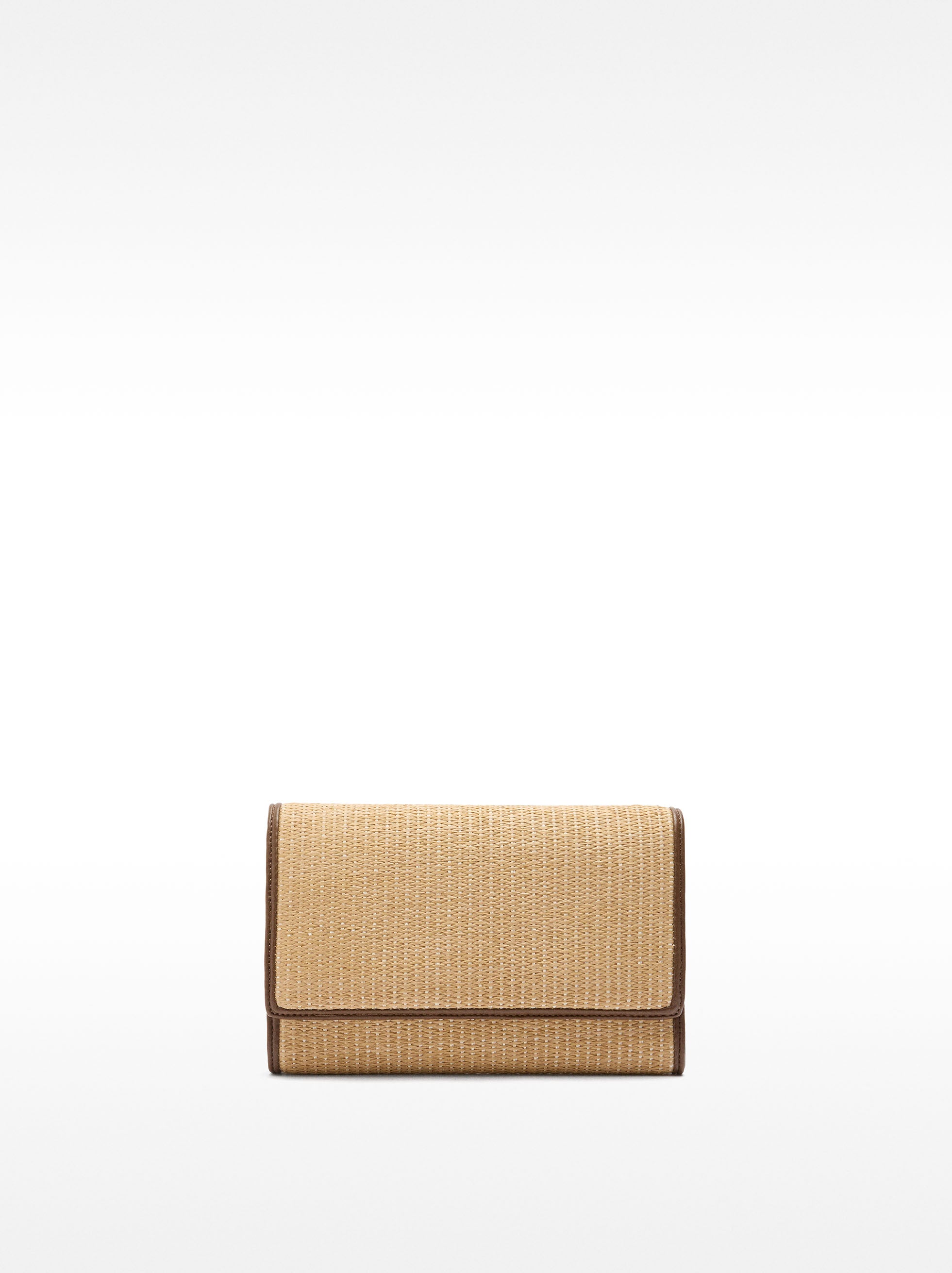Cartera De Fiesta Efecto Rafia