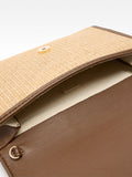 Cartera De Fiesta Efecto Rafia