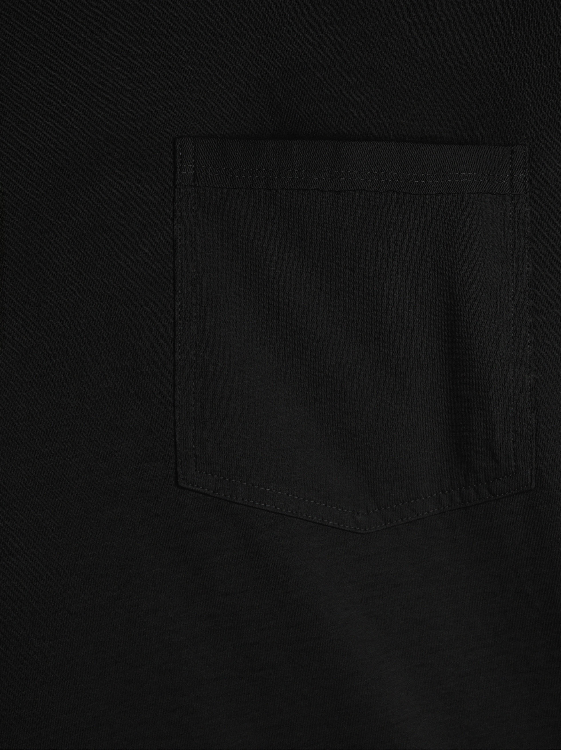 Camiseta Algodón Con Bolsillo