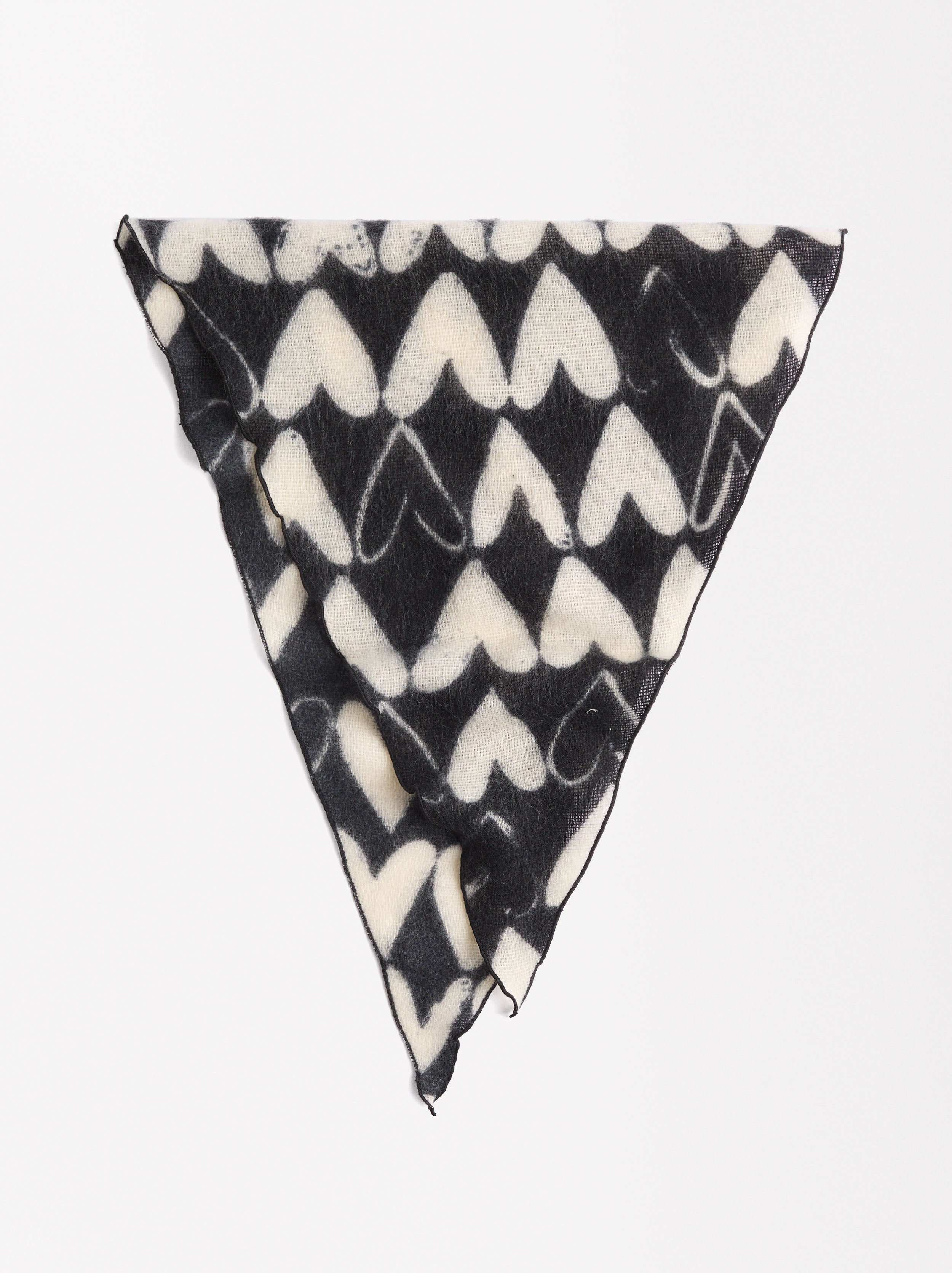 Bufanda Triangular Estampada