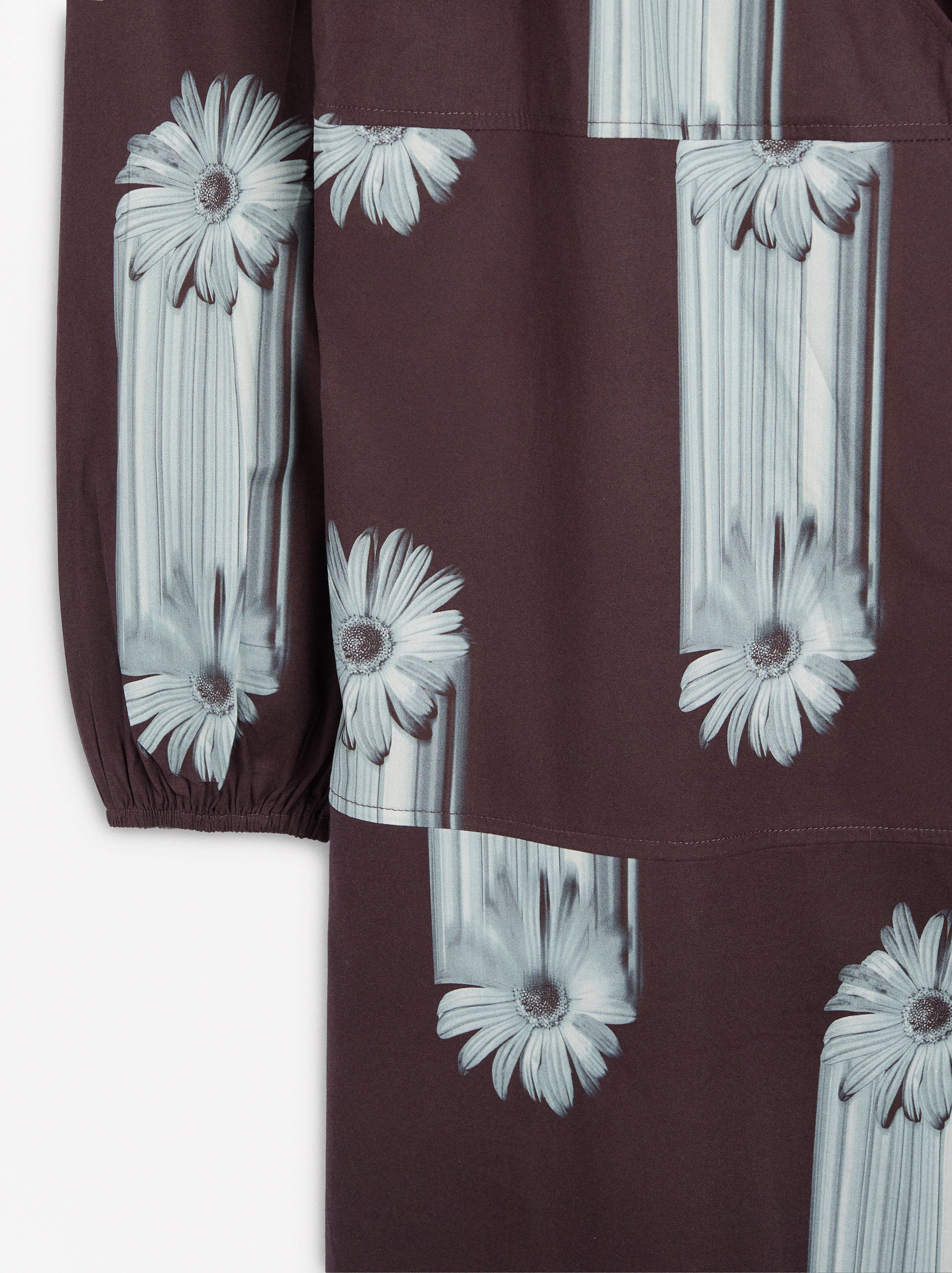 Vestido Algodón Estampado Floral