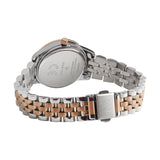 Reloj Con Pulsera De Acero Bicolor