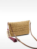 Bolso Bandolera Efecto Rafia