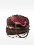 Bolso Shopper Efecto Rafia Con Detalle Trenzado