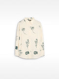 Camisa Estampada De Manga Larga
