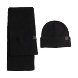 Set De Gorro Y Bufanda Con Lana