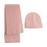 Set De Gorro Y Bufanda Con Lana
