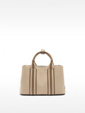 Cartera Tote De Canvas