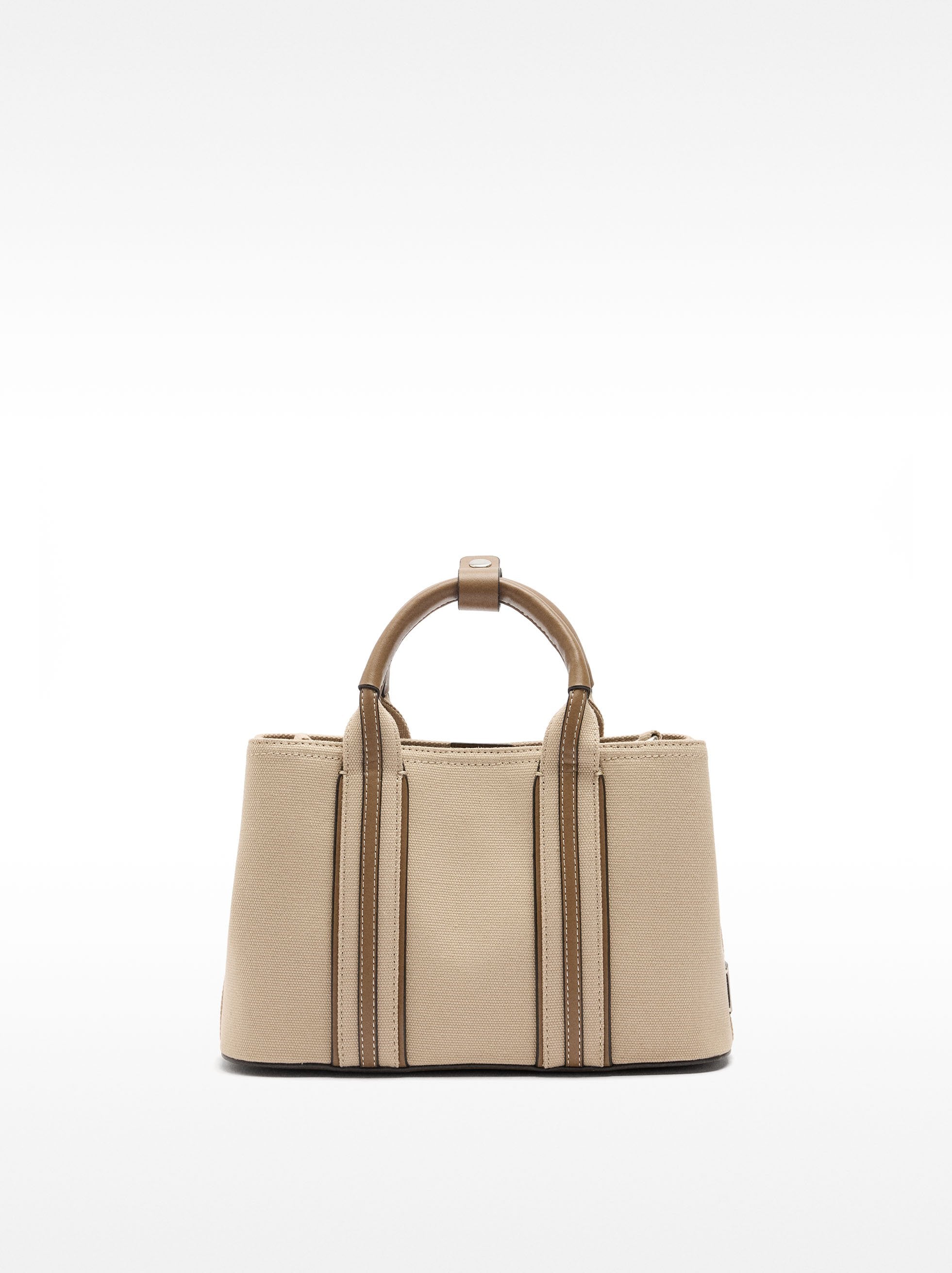 Cartera Tote De Canvas