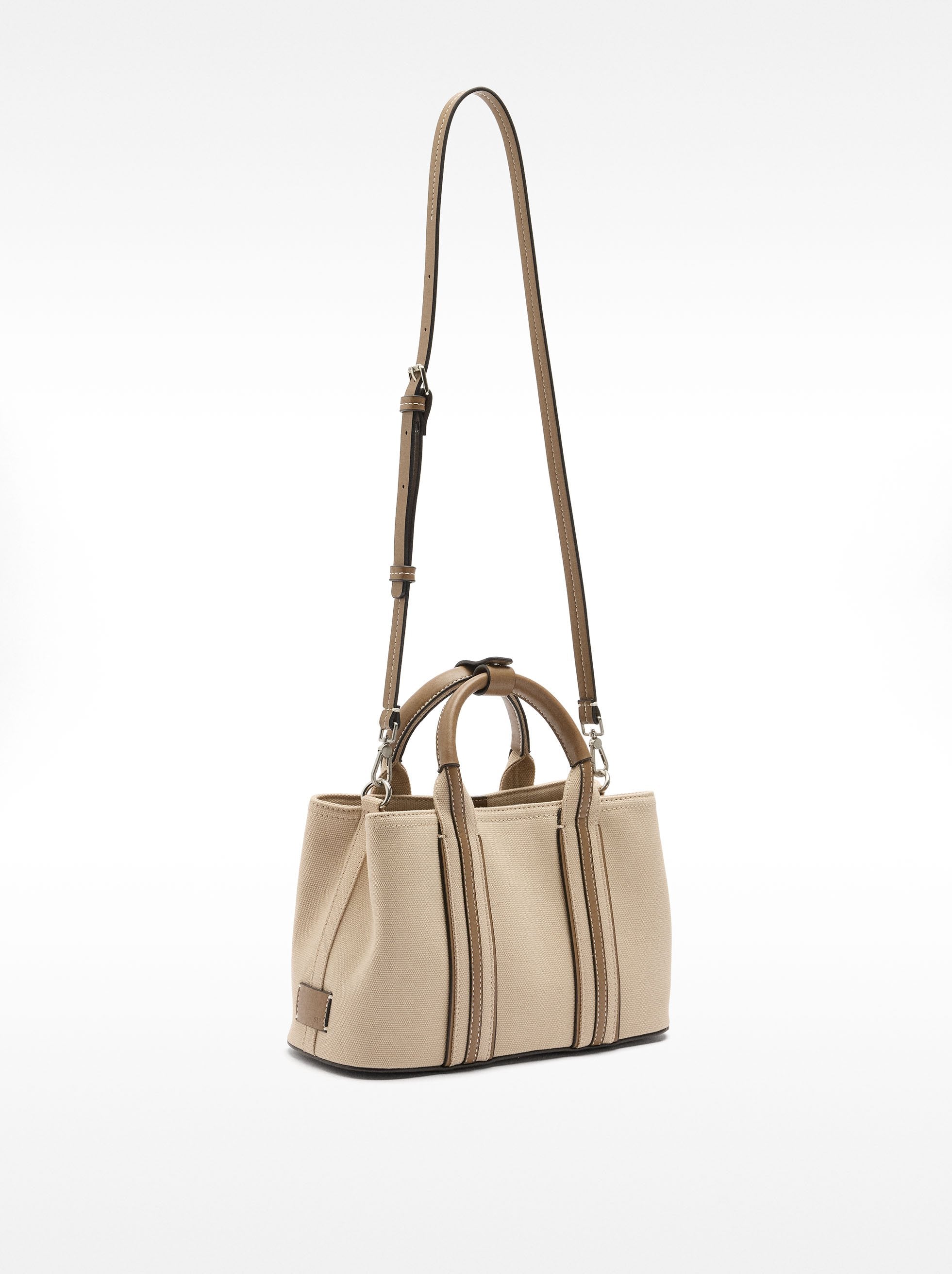 Cartera Tote De Canvas