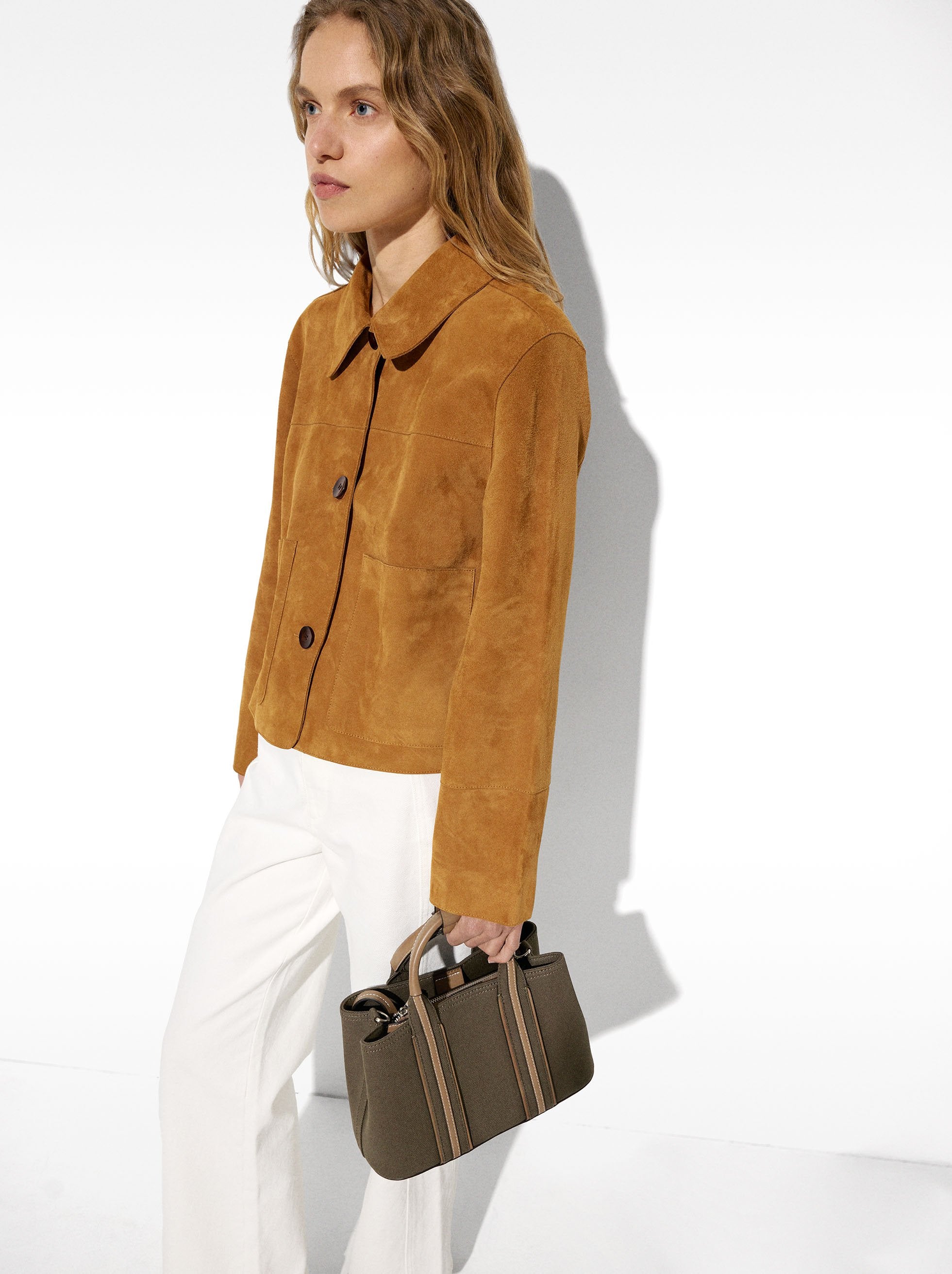 Cartera Tote De Canvas
