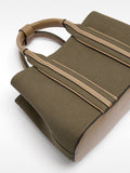 Cartera Tote De Canvas