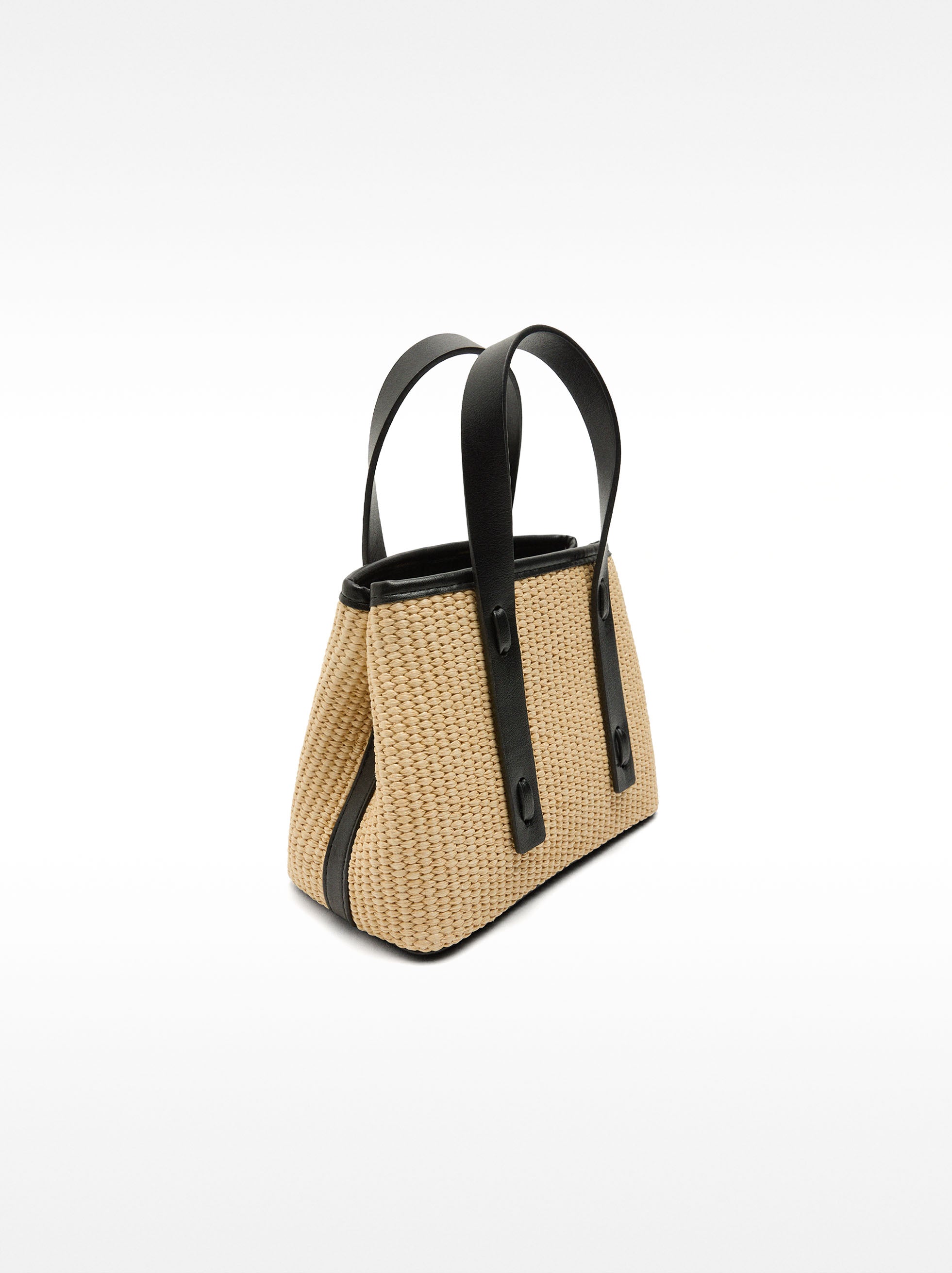 Bolso Tote Efecto Rafia