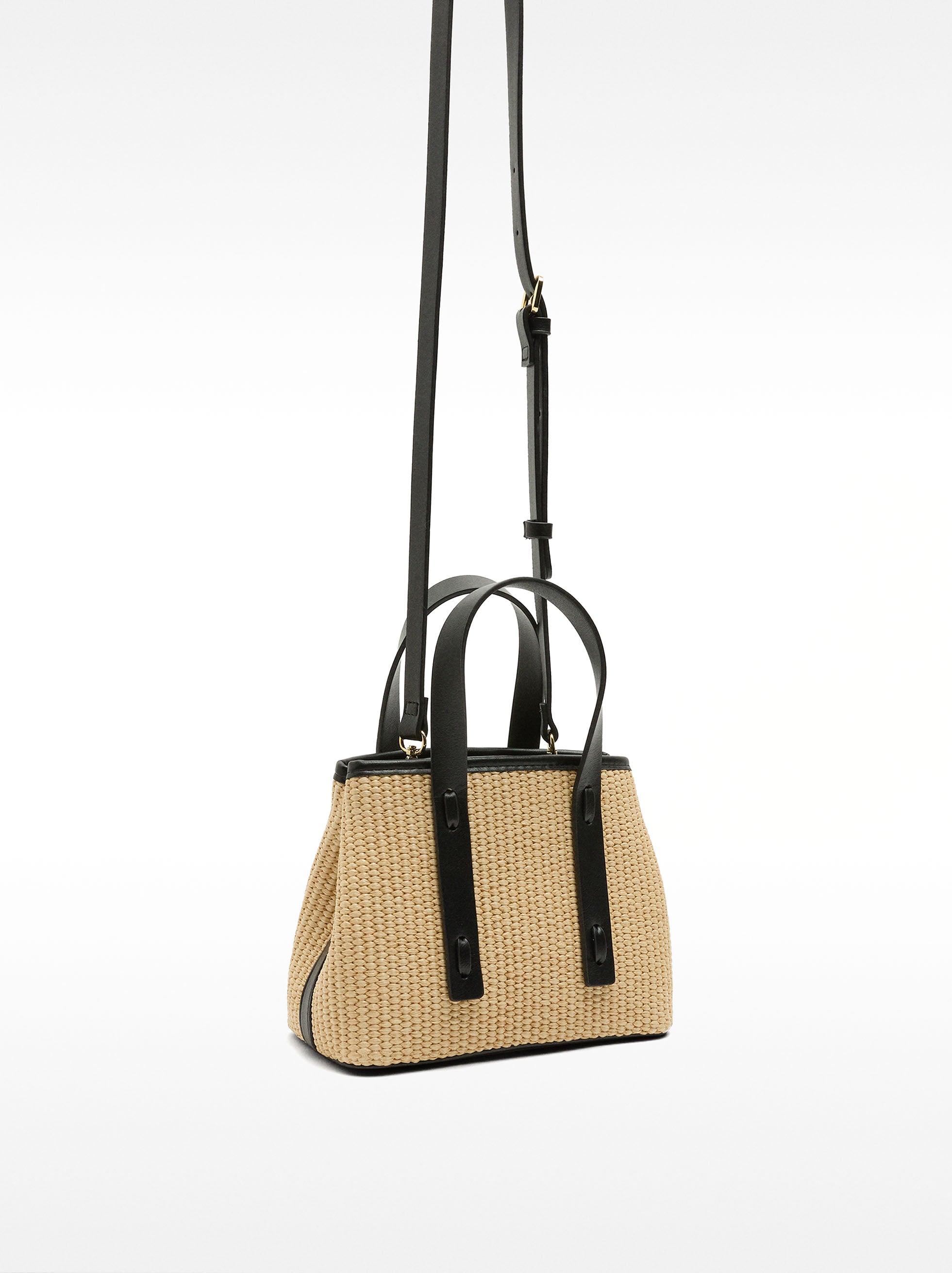Bolso Tote Efecto Rafia