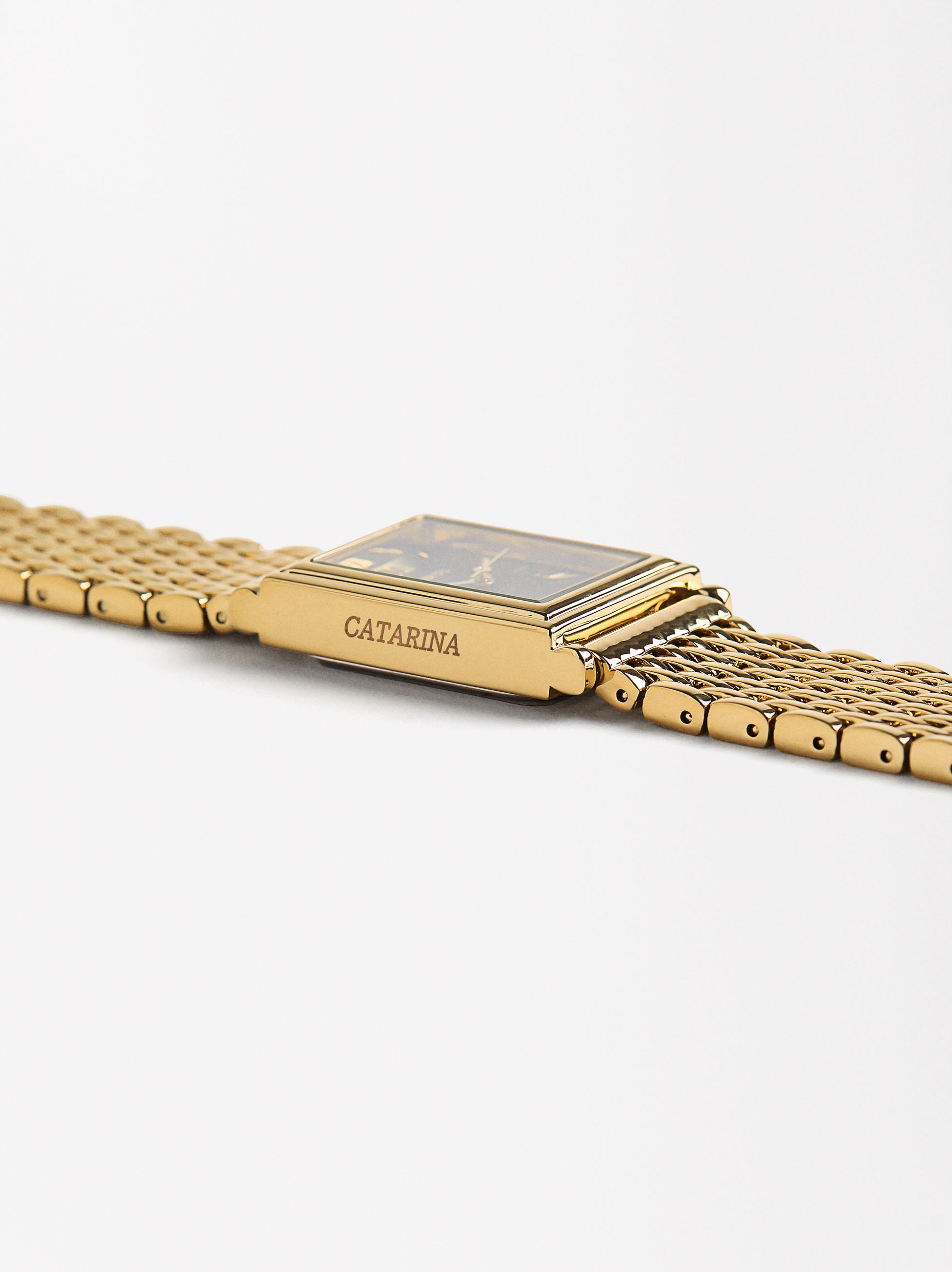 Reloj De Pulsera De Acero Inoxidable