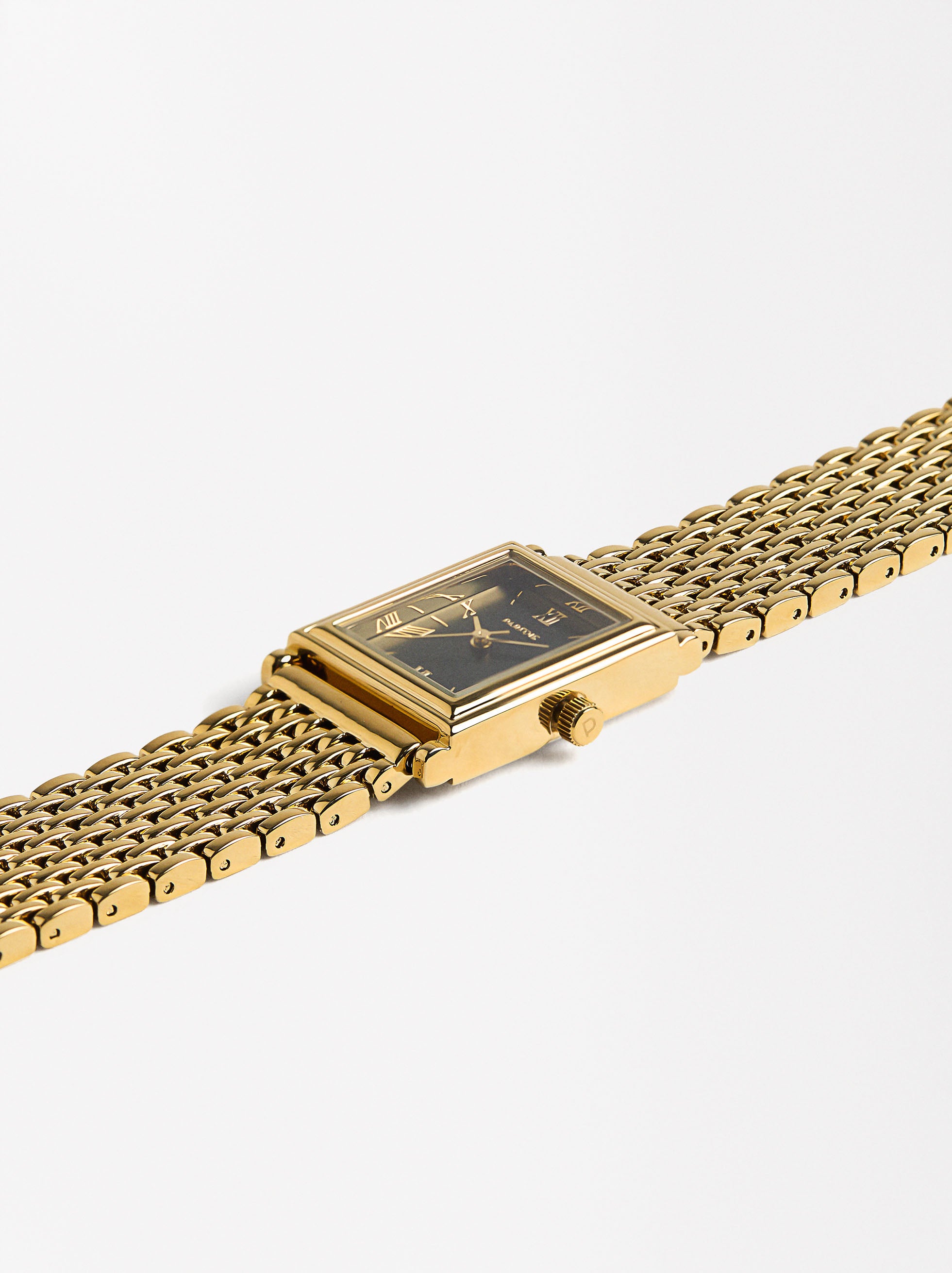 Reloj De Pulsera De Acero Inoxidable