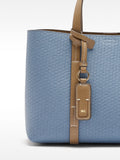 Cartera Tote Con Textura