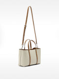 Cartera Tote Con Textura