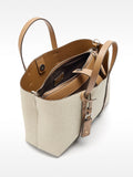 Cartera Tote Con Textura