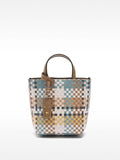 Cartera Bandolera De Cuadros