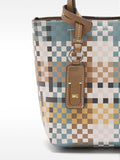 Cartera Bandolera De Cuadros