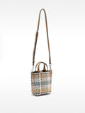 Cartera Bandolera De Cuadros