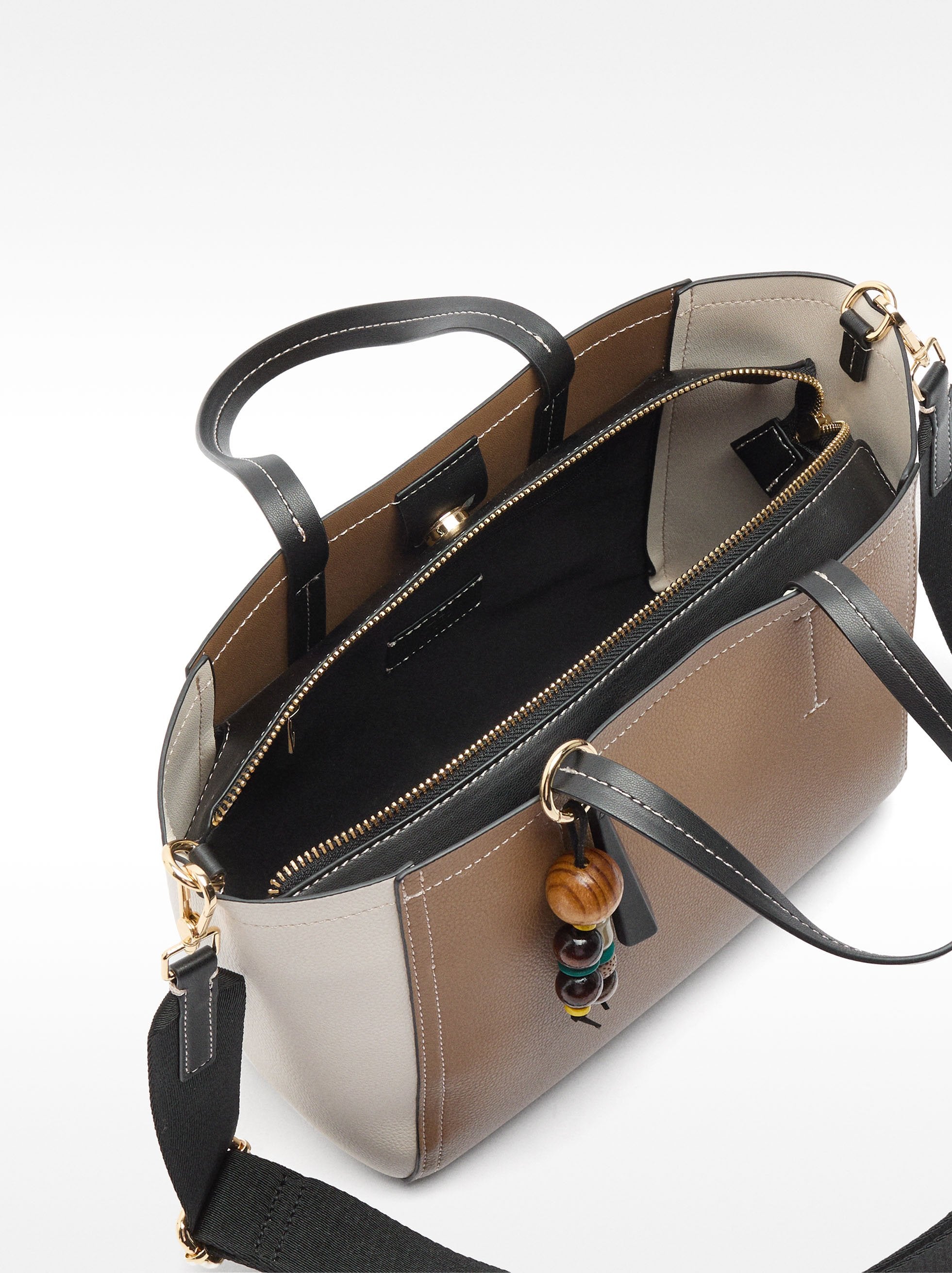 Cartera Tote Color Block
