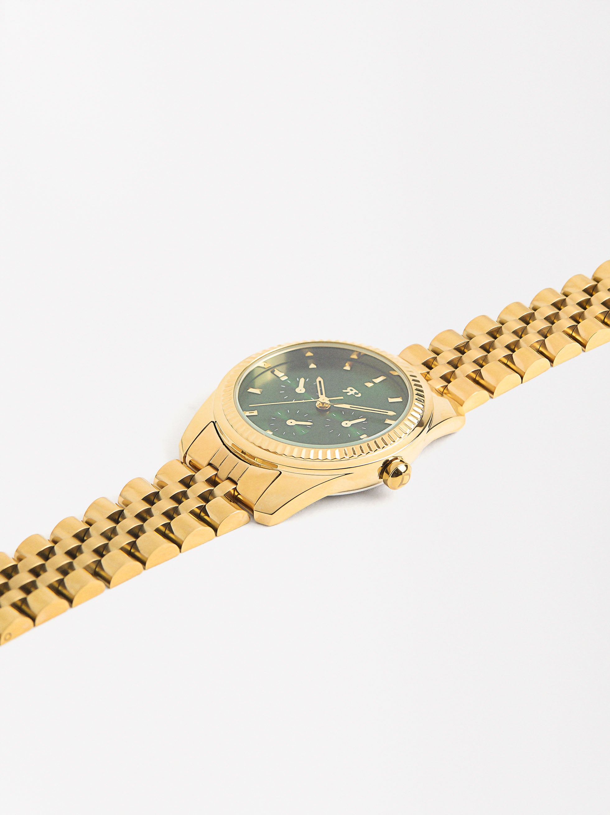 Reloj De Pulsera De Acero Inoxidable