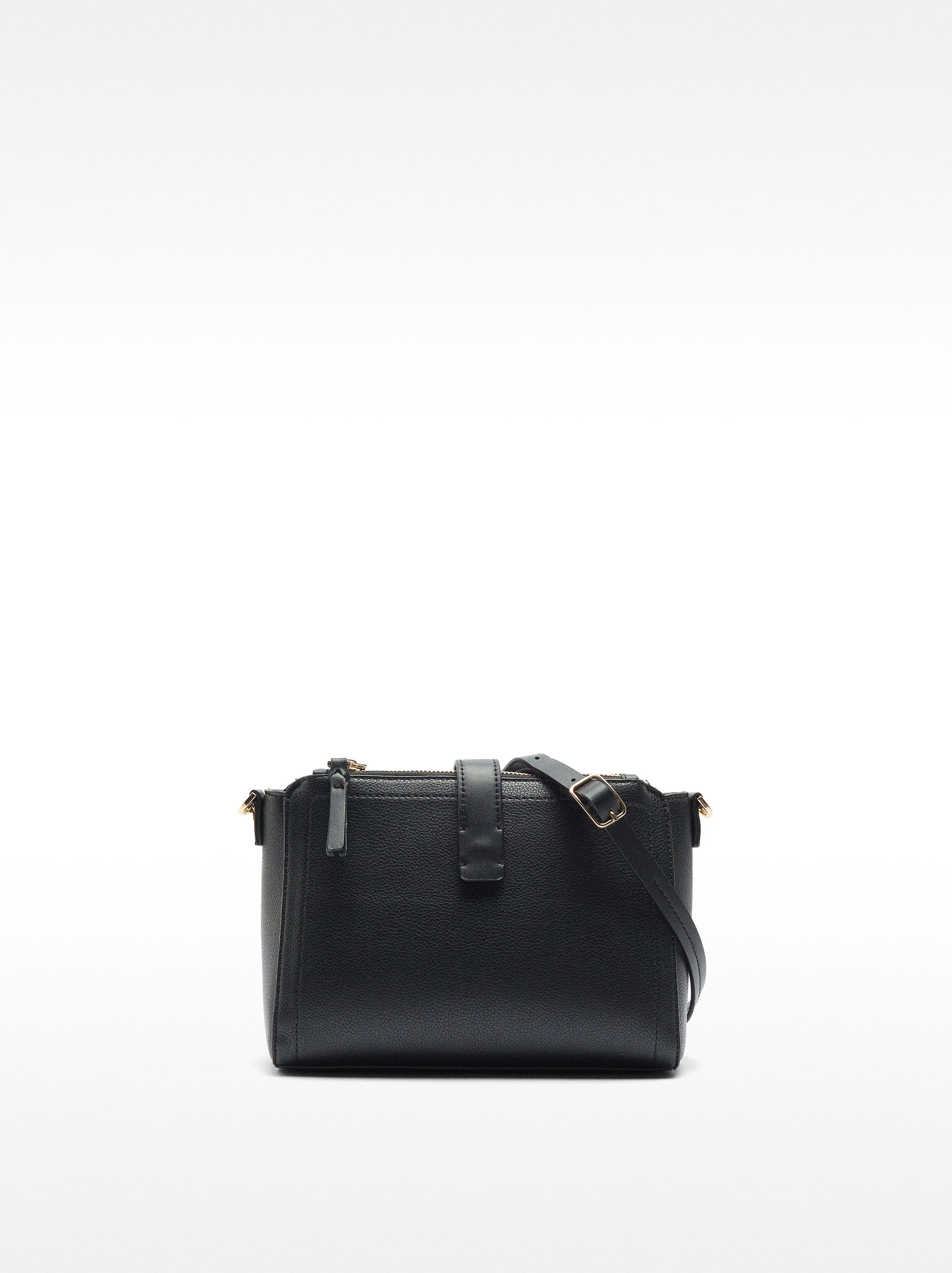 Bolso De Bandolera Con Textura