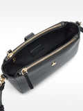 Bolso De Bandolera Con Textura
