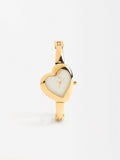 Reloj Con Esfera En Forma De Corazón