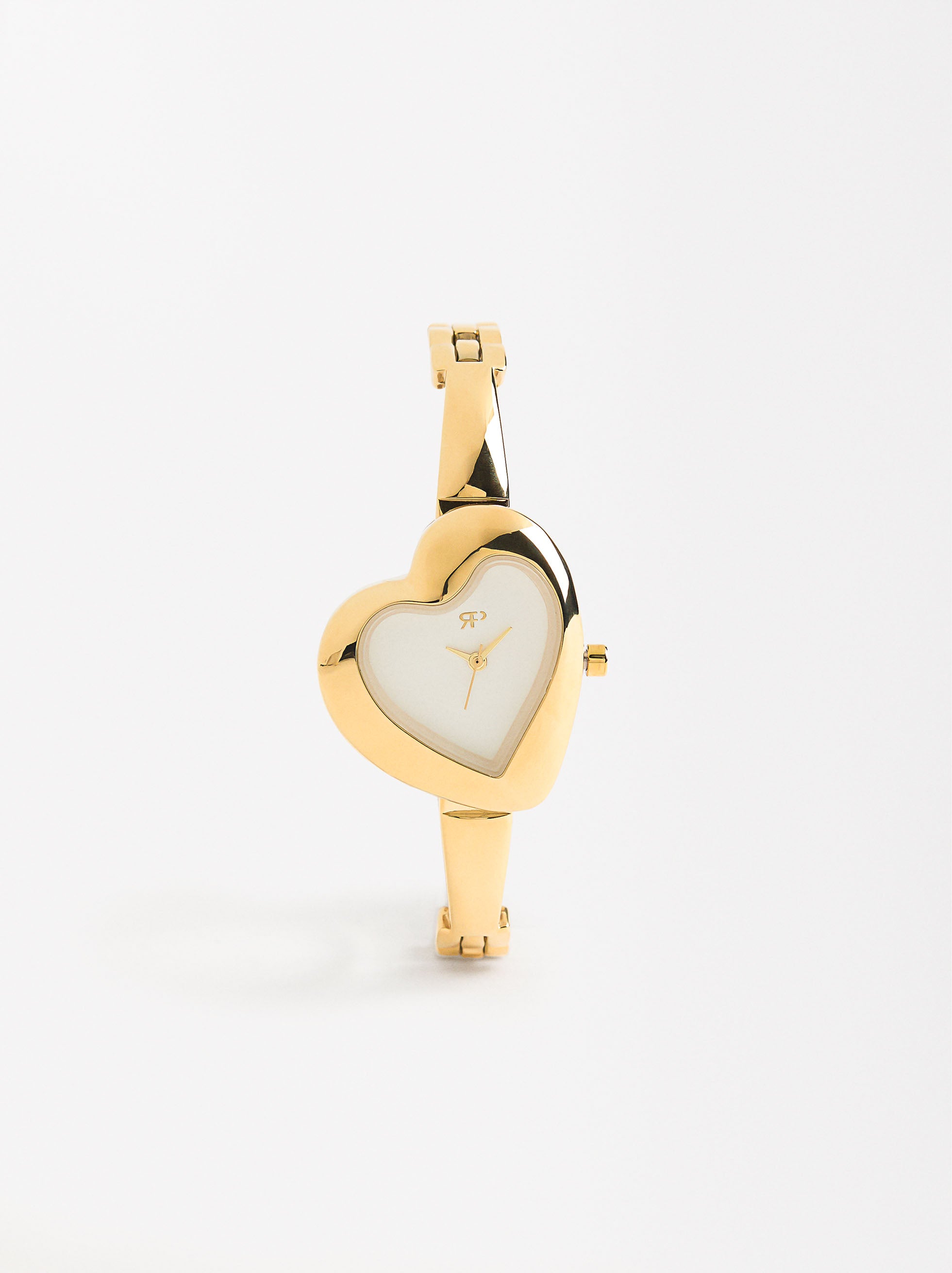 Reloj Con Esfera En Forma De Corazón