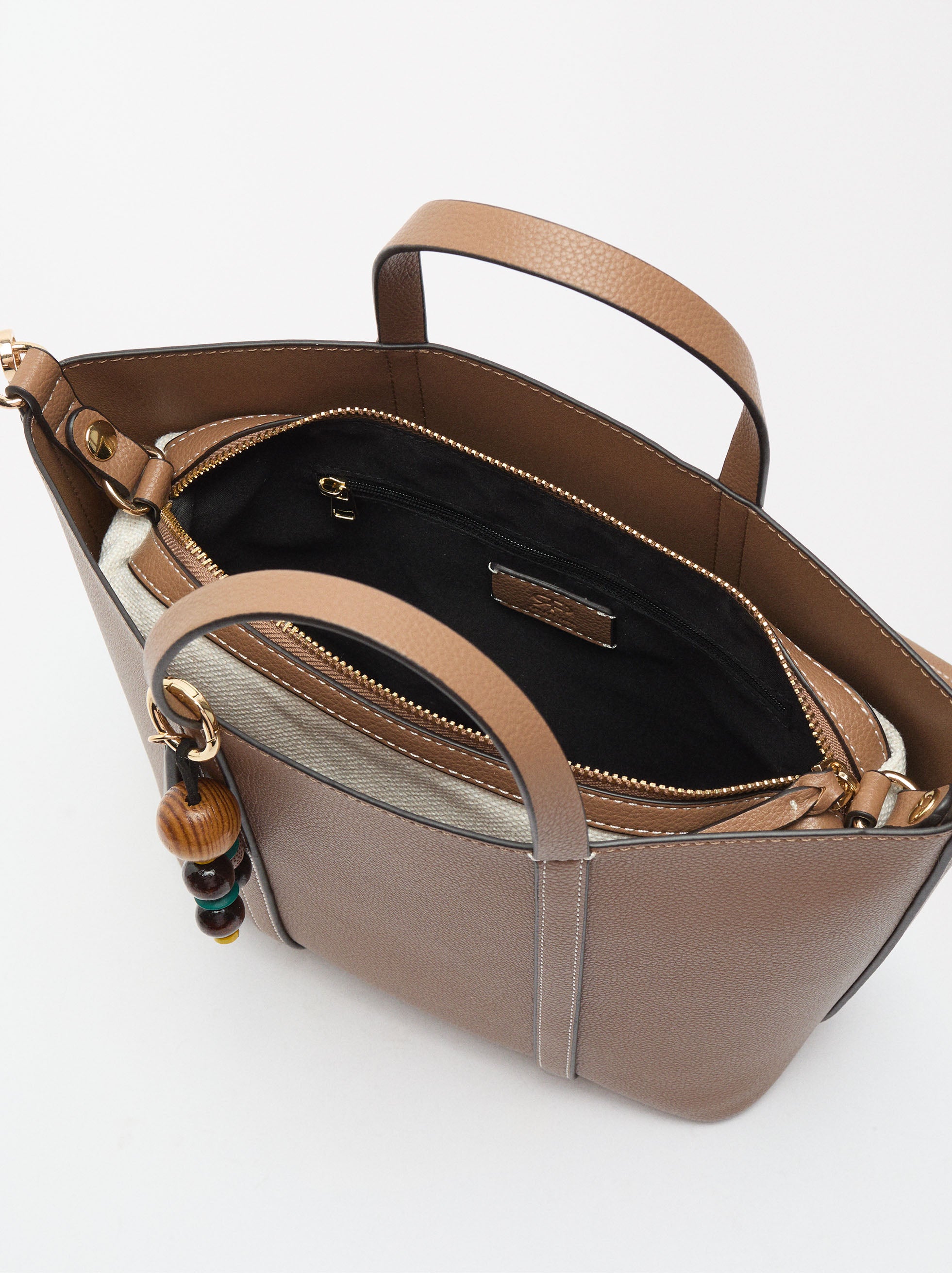 Cartera Tote Con Cartera Removible