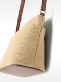 Cartera Bandolera Efecto Rafia
