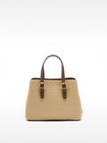 Cartera Tote Efecto Rafia